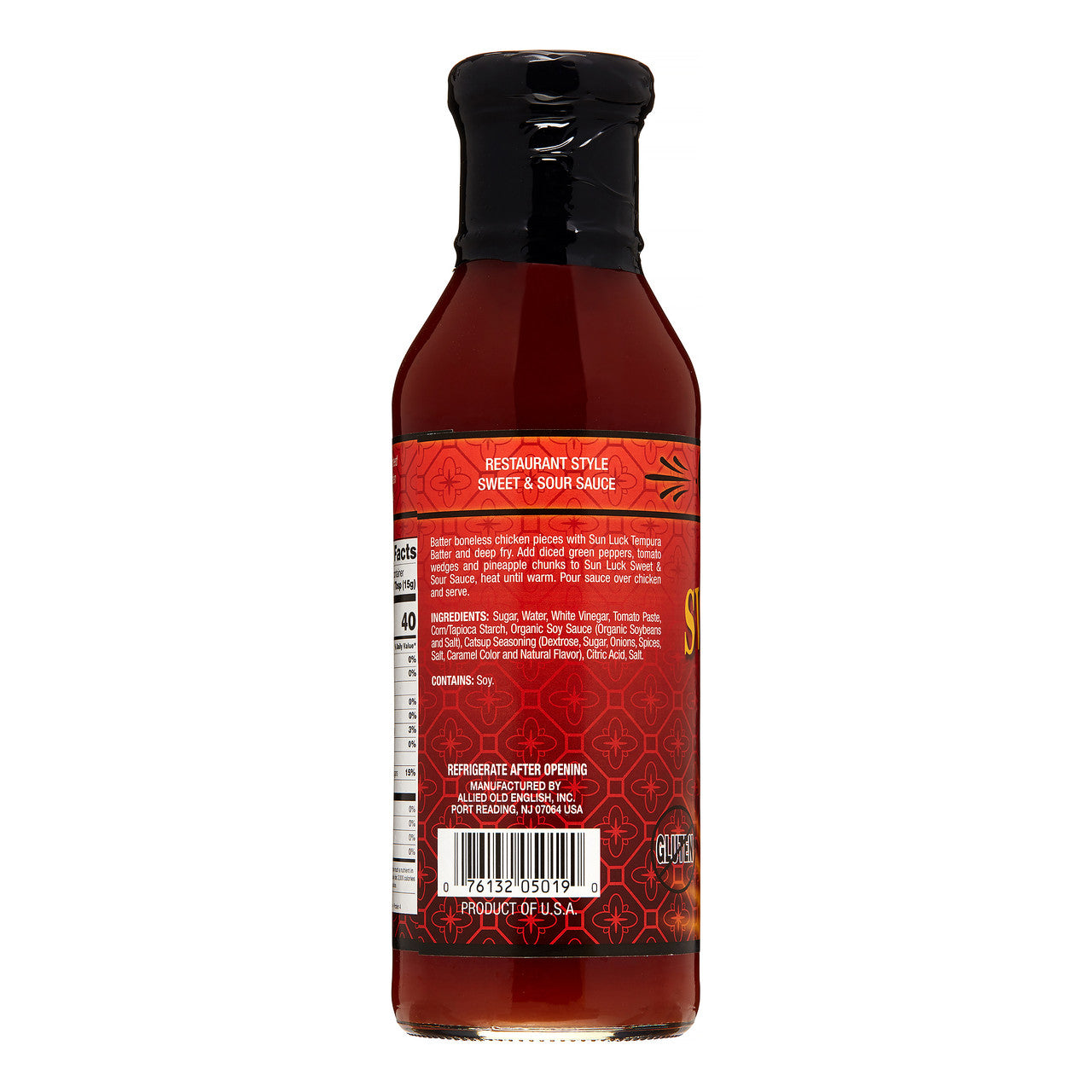 SUN L SWT & SOUR SAUCE ( 12 X 14.5 OZ   )
