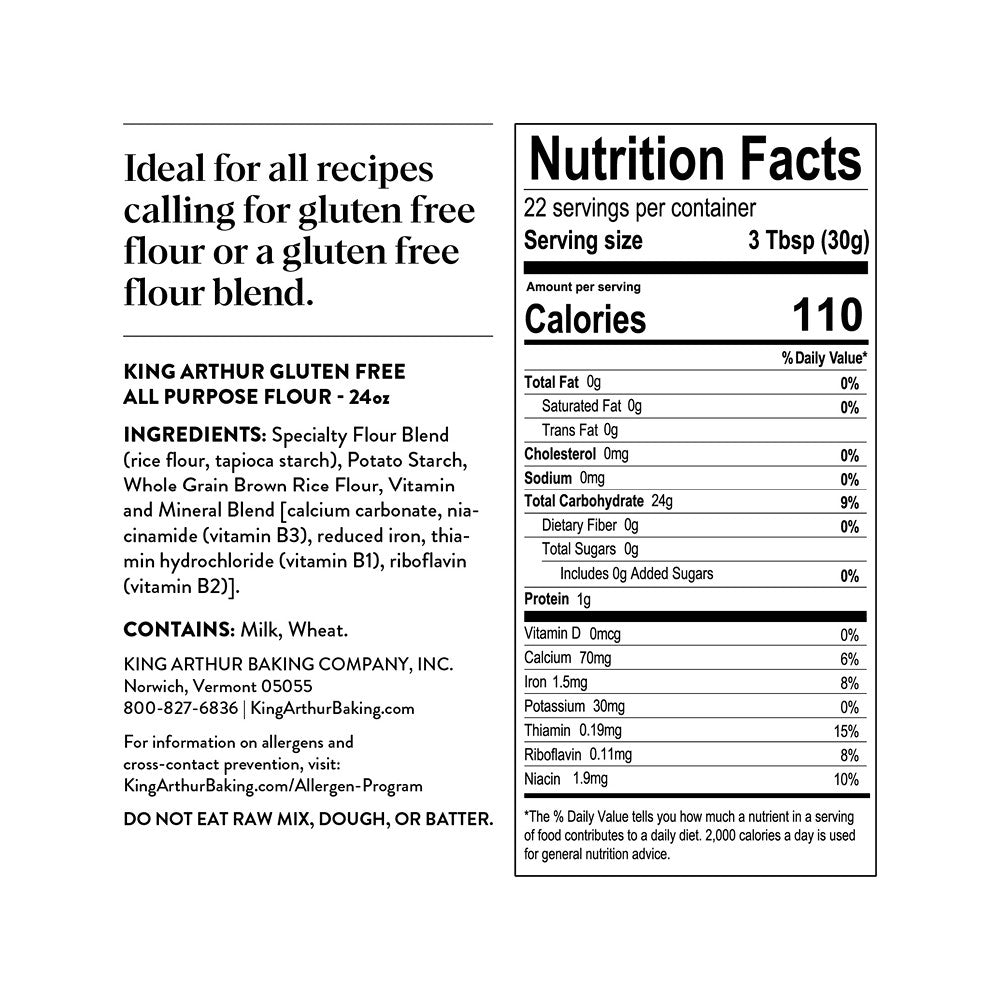 King Arthur Flour GF Multi Purpose Flour (6x24OZ )