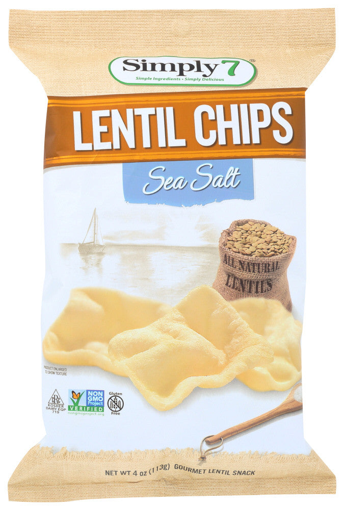 SIMPLY7 LENTIL CHP SSALT ( 12 X 4 OZ   )