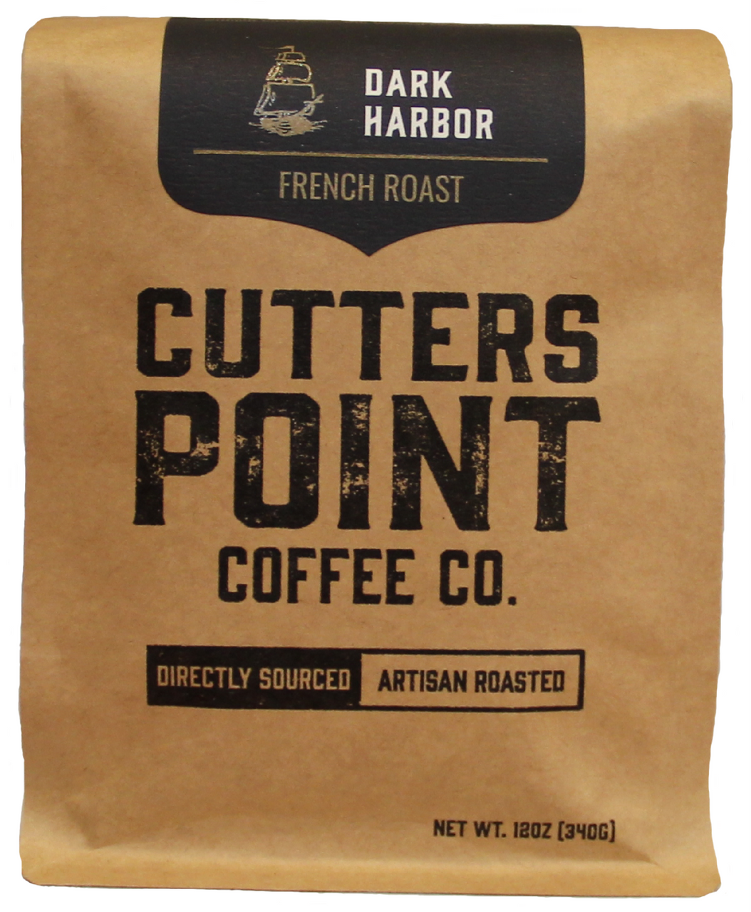 CUTTER DK HRBR GRND COFF ( 6 X 12 OZ   )