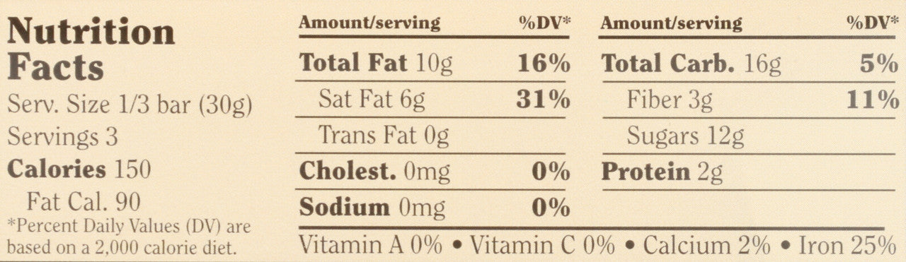 Chocolove Dark Chocolate Bar Crystallized Ginger (12x3.2 Oz)