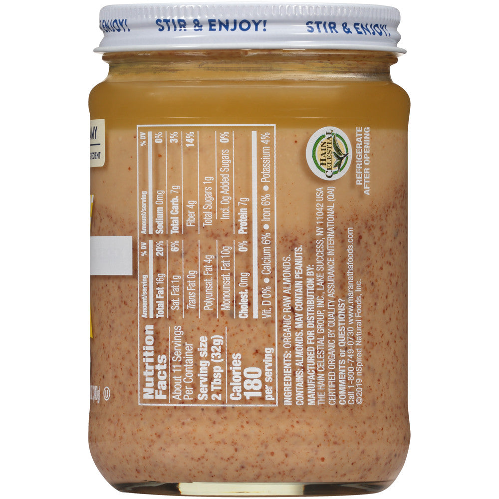 OG2 MAR ALM BTR RAW CRMY ( 6 X 12 OZ   )