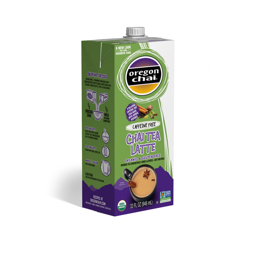 Oregon Chai Chai Conc Herbal Decaf (6x32 Oz)