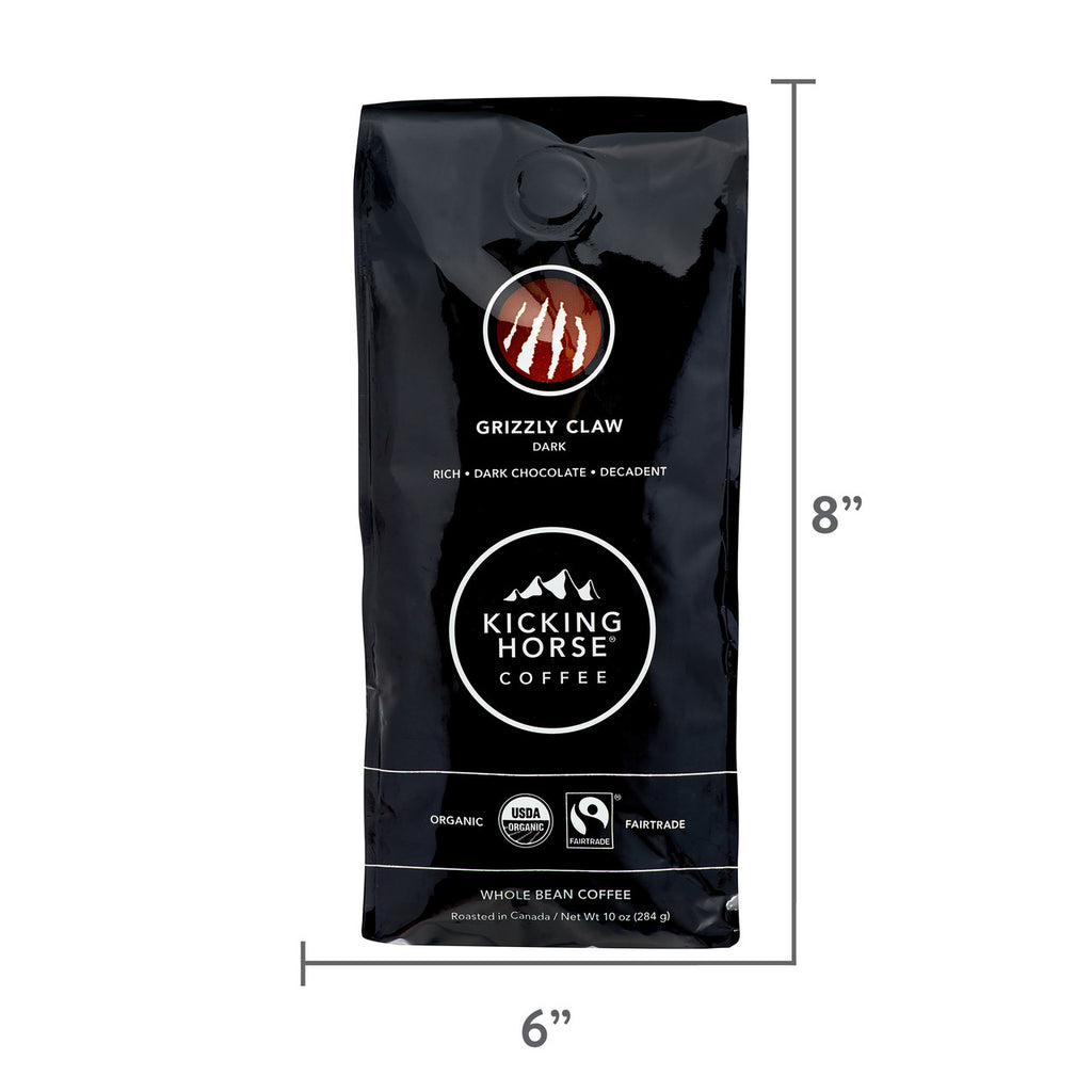 Kicking Horse Coffee Grizzly Claw Dark Roast (6x10 OZ)-5