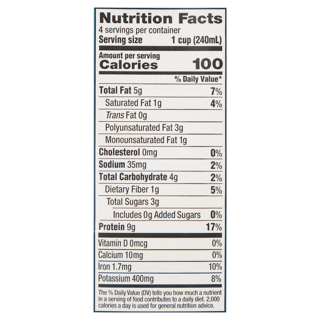 Westsoy Unsweetened Organic Vanilla  Westsoy (12x32 Oz)