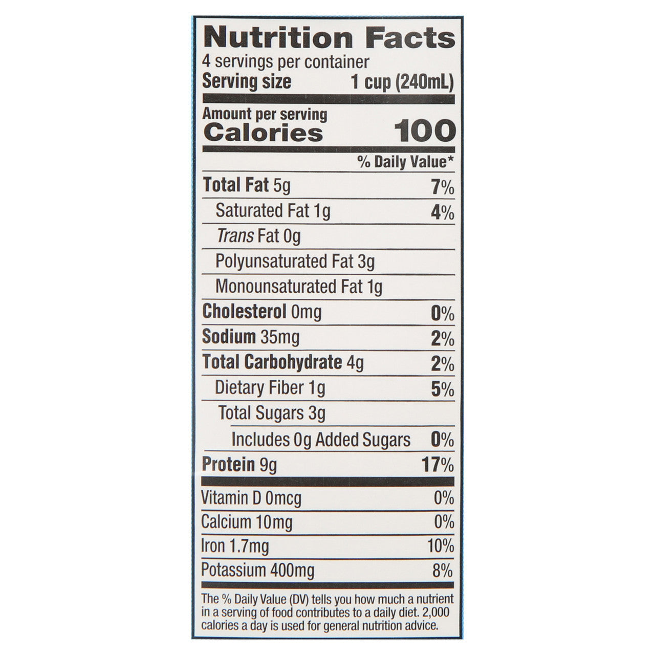 Westsoy Unsweetened Organic Vanilla  Westsoy (12x32 Oz)