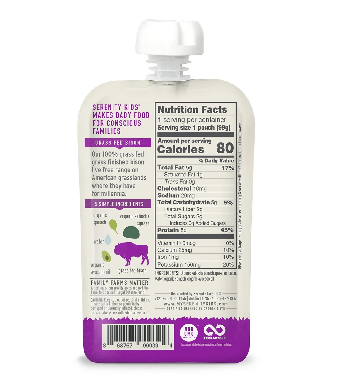 OG3 SERKID BISN/SQSH/SPN ( 6 X 3.5 OZ   )-3