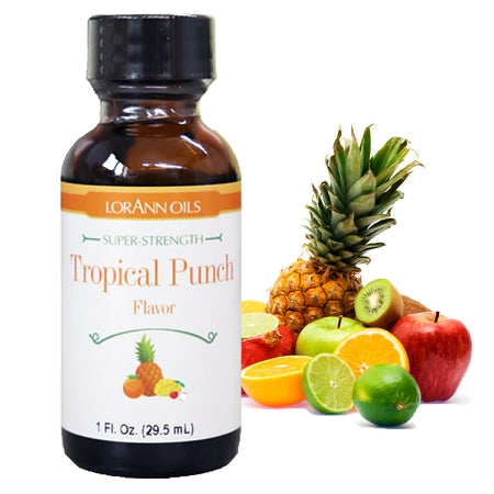Tropical Punch Flavoring - Super Strength Flavor 1 oz., 16 oz., 1 Gallon, 5 Gallons