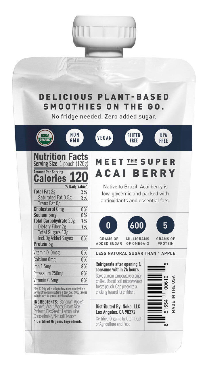 OG2 NOKA CHRY ACAI SMTHI ( 6 X 4.22 OZ   )-1