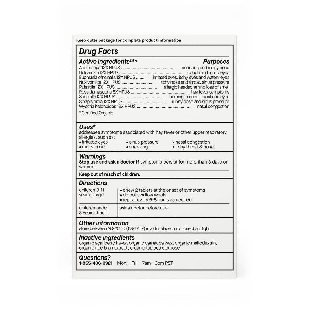 OG2 GNX ALLERGY D KIDS ( 1 X 60 TAB  )