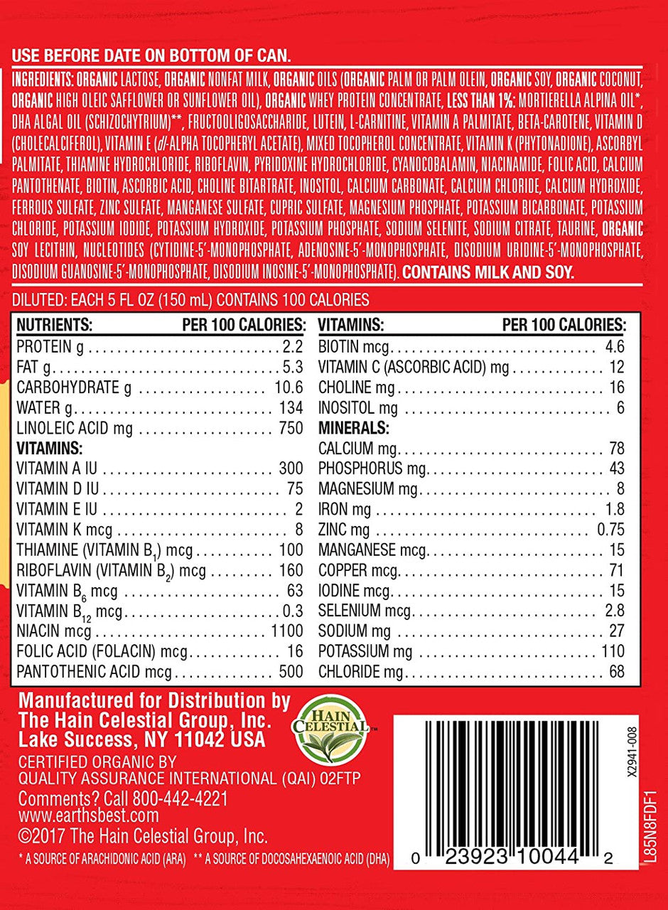 OG2 EB INFNFRM W/IRN MLK ( 4 X 21 OZ   )