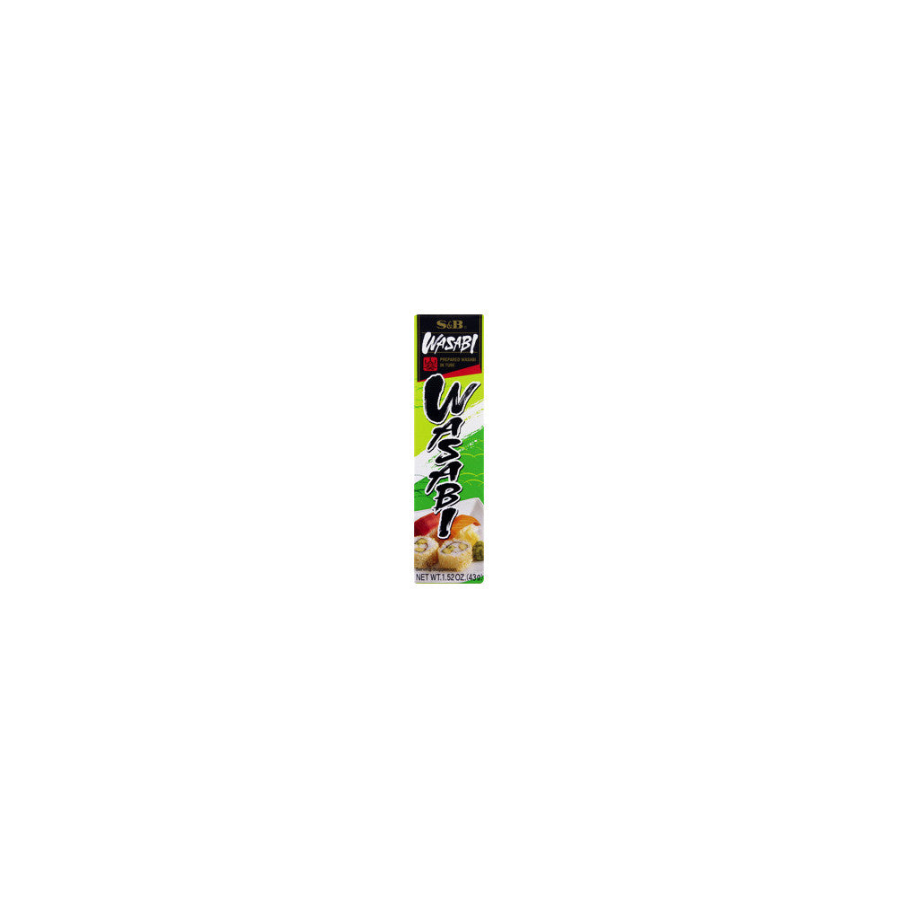 S&B Wasabi Prepared Wasabi In Tube (10x1.52Oz)
