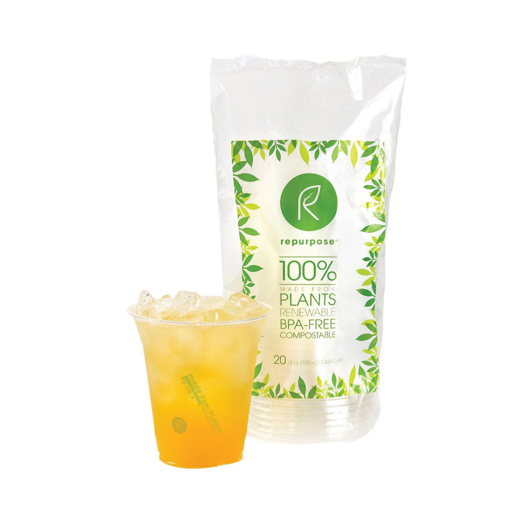 RPURP 12OZ CLEAR CUP/CLD ( 12 X 20 CT   )