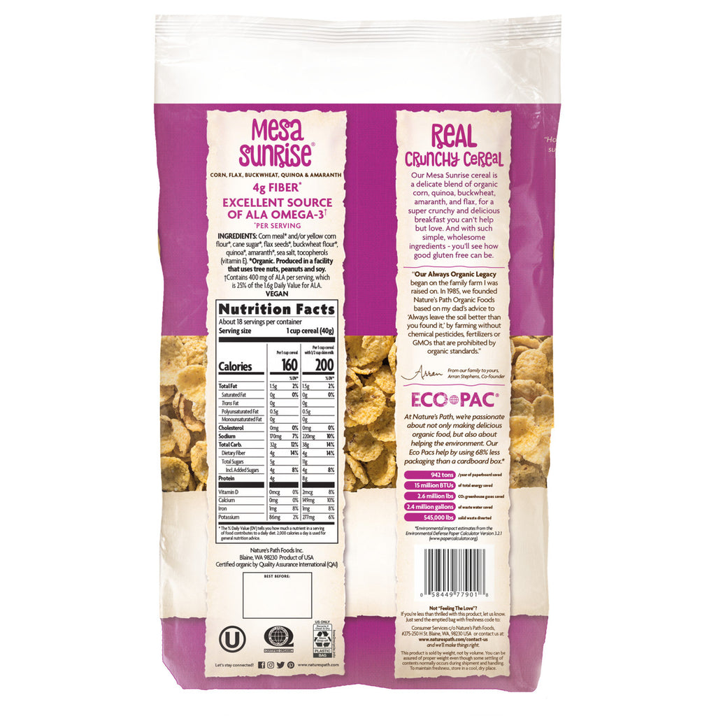 Nature's Path Mesa Sunrise F Cereal (6x26.4 Oz)