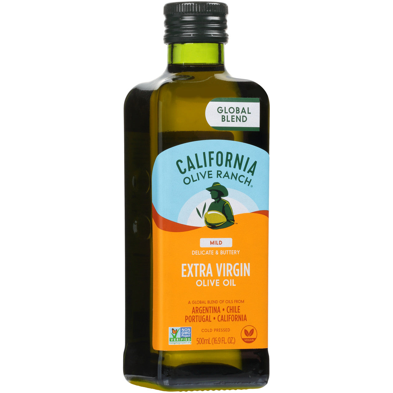 CA OLV MILD BUTTERY EVOO ( 6 X 16.9 OZ   )
