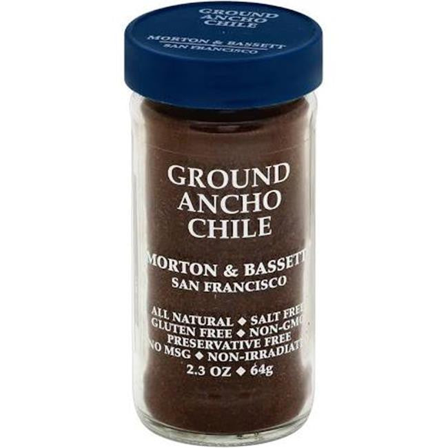 MORTON ANCHO CHILI PWDR ( 3 X 2.3 OZ   )