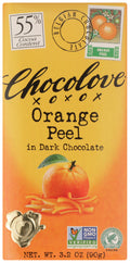 Chocolove Dark Chocolate Orange Peel Bar (12x3.2 Oz)-0