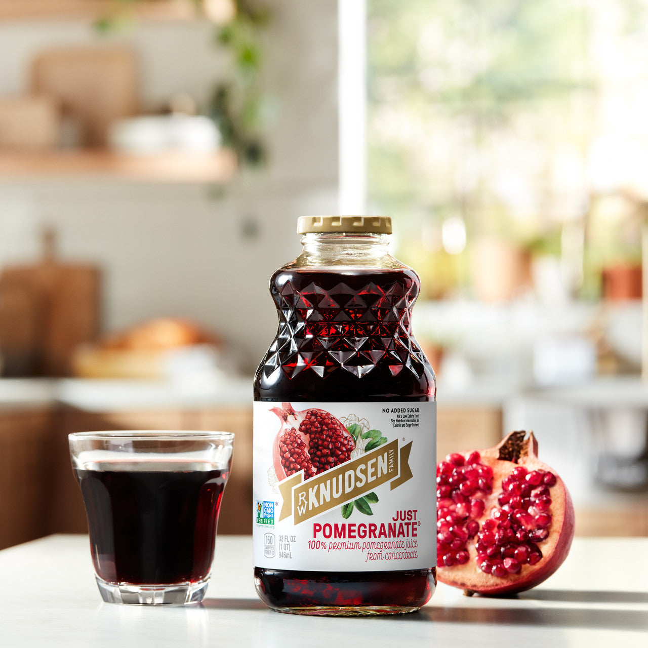 KNUD JCE JUST POMGRNT ( 6 X 32 OZ   )