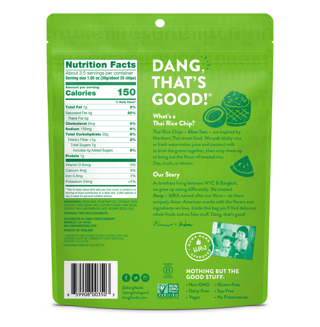 DANG THAI RICE COCONUT ( 12 X 3.5 OZ   )