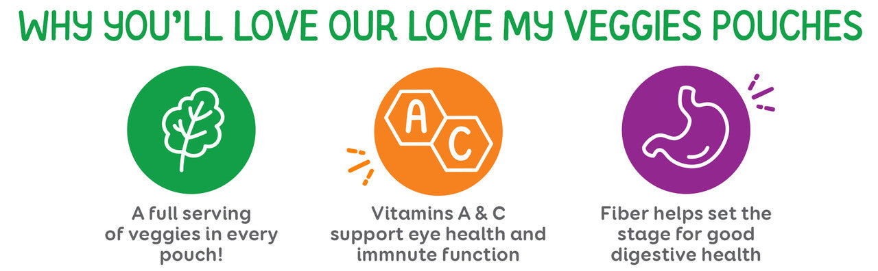 Happy Tot Love My Veggies Organic Carrot Banana Mango And Sweet Potato Blend (16x4.22 OZ)