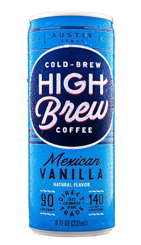 High Brew Coffee Mexican Vanilla (12x8 OZ)
