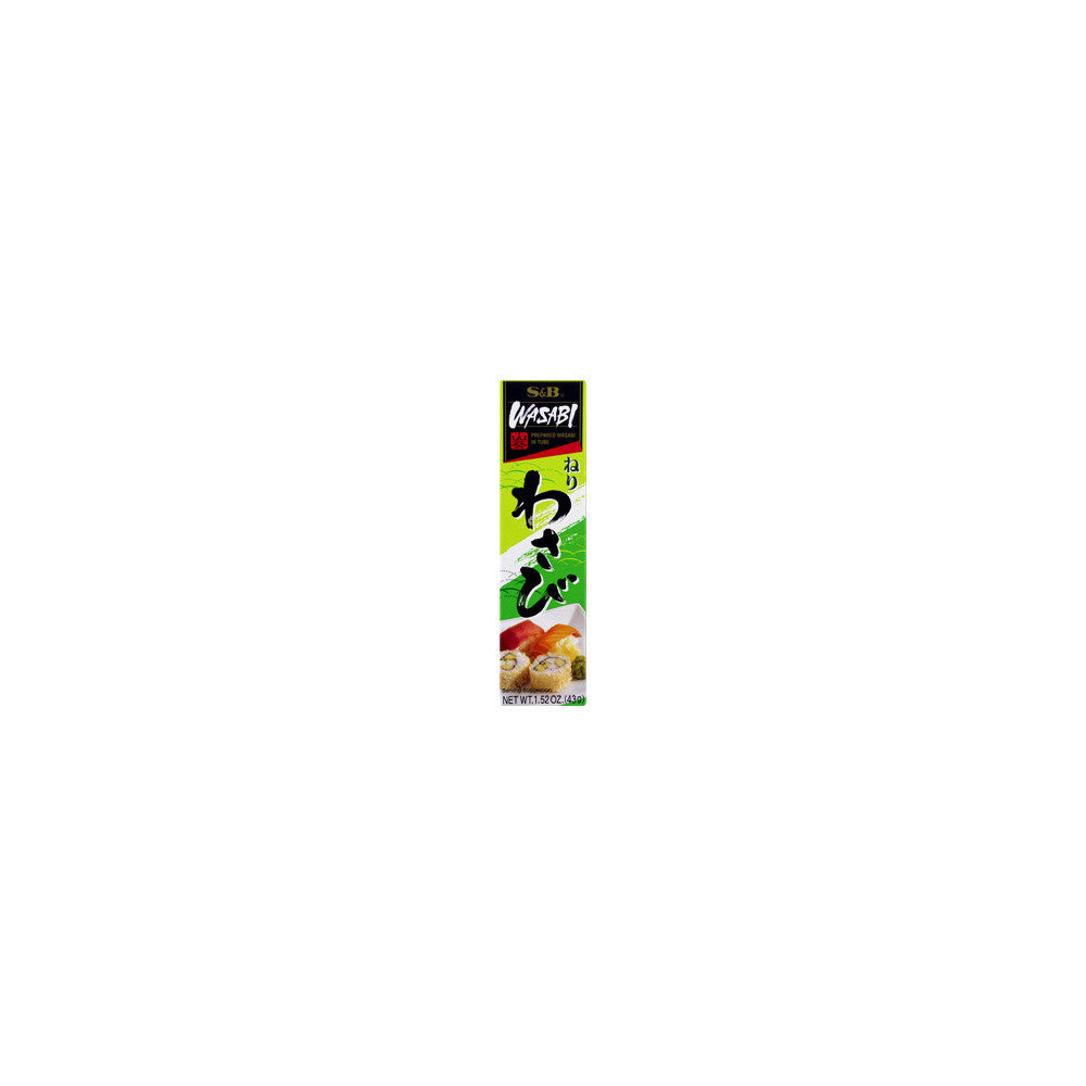 S&B Wasabi Prepared Wasabi In Tube (10x1.52Oz)