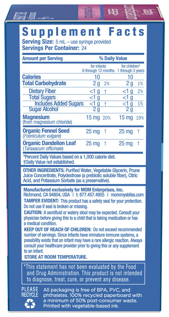 BLISS BABY CONSTIP EASE ( 1 X 4 OZ   )