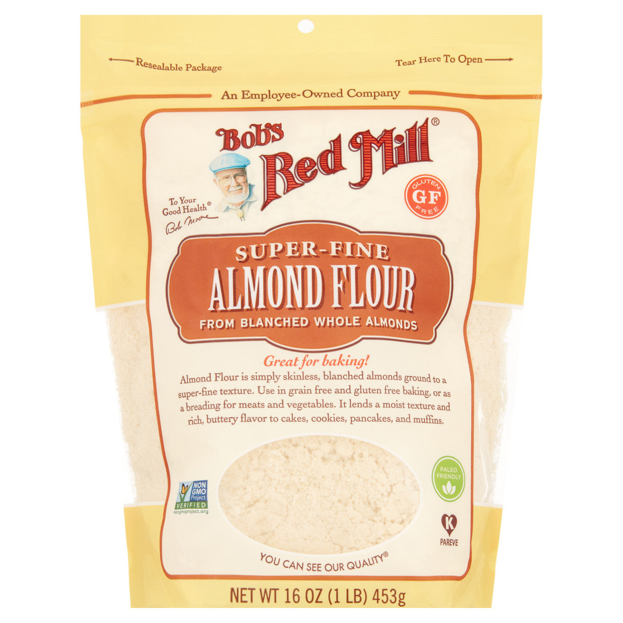 BOBS ALMND BLNCHD FLOUR  ( 4 X 16 OZ   )