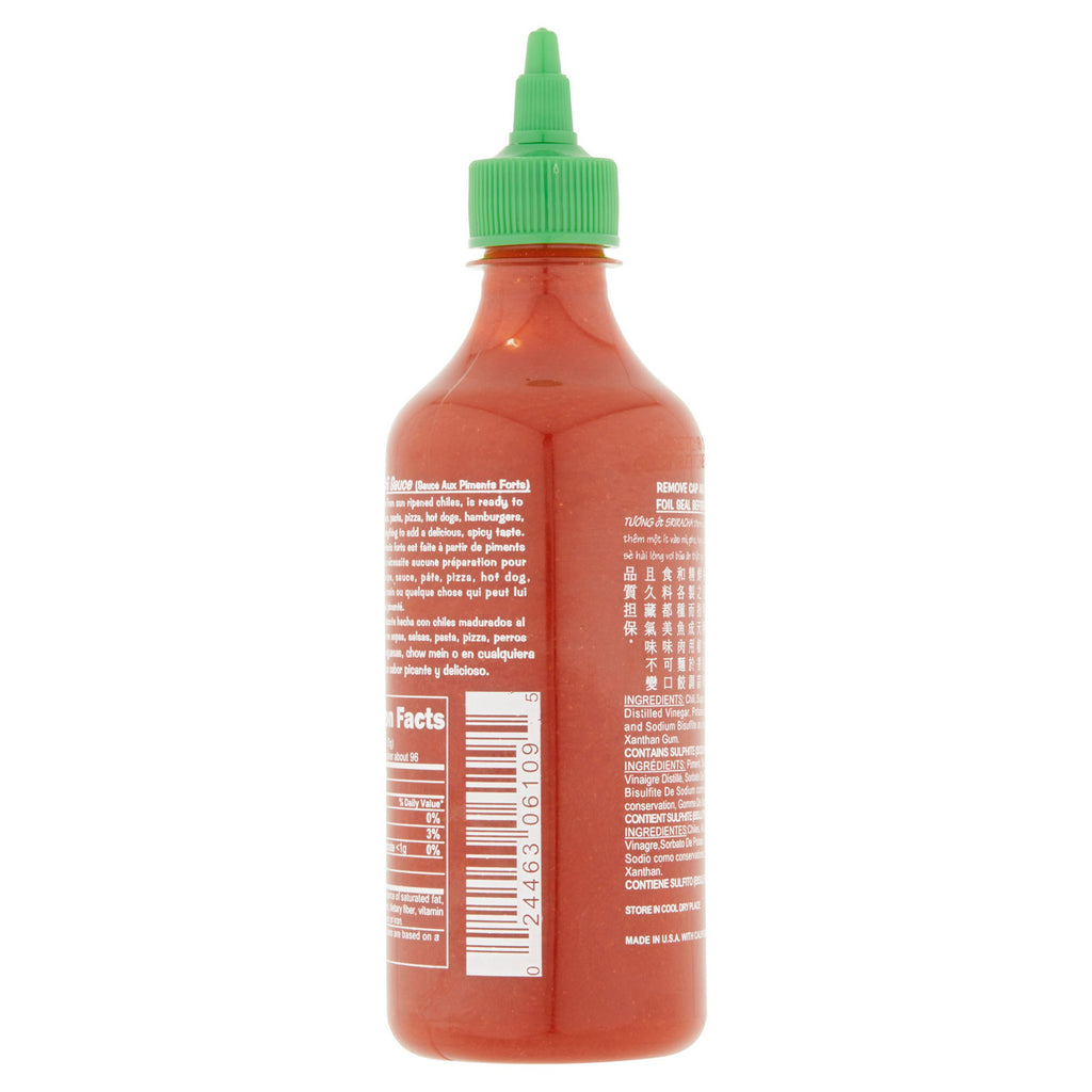 Huy Fong Sriracha Ht Chli Sauce (12x17OZ )