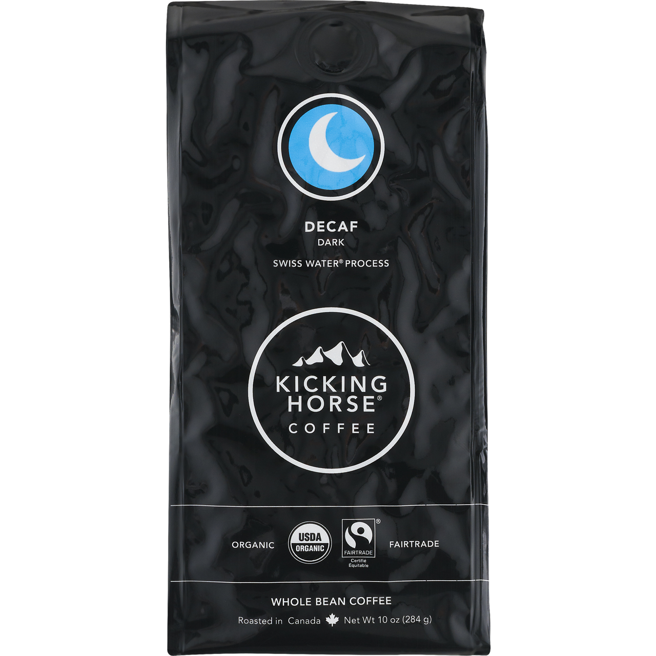 Kicking Horse Coffee Dark Decaf Swiss Water Process Whole Bean (6x10 OZ)