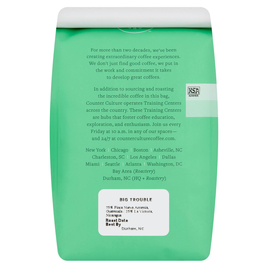 CCC COFFEE BIG TROUBLE ( 6 X 12 OZ   )