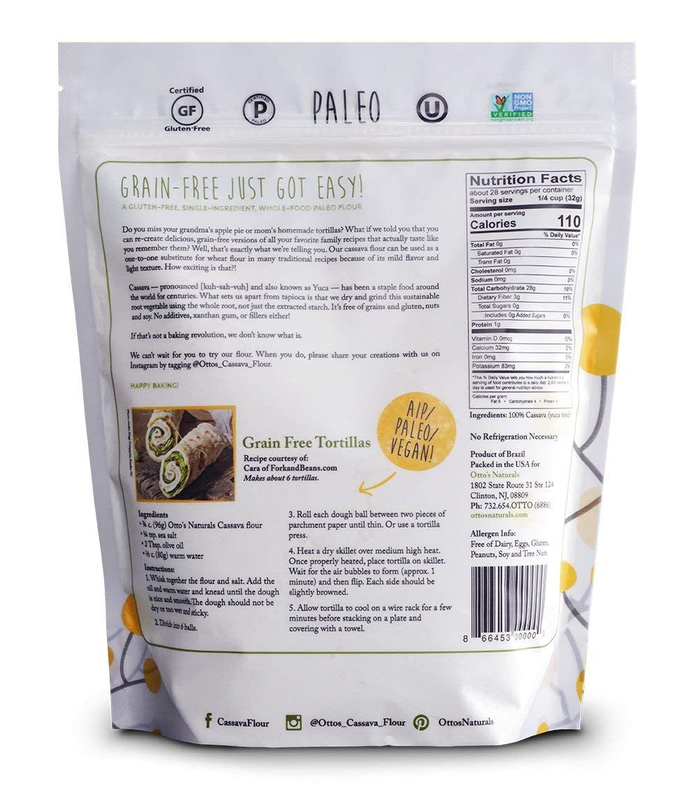 OTTOS CASSAVA FLOUR ( 4 X 1 LB   )-2