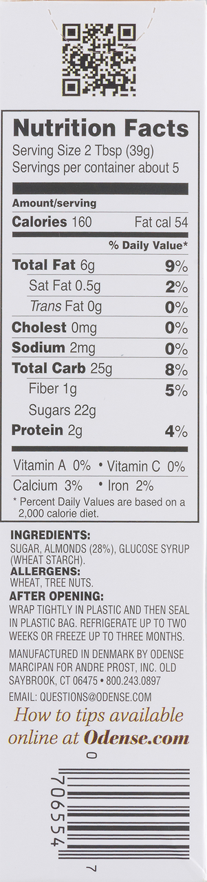 ODENSE MARZIPAN ( 12 X 7 OZ   )