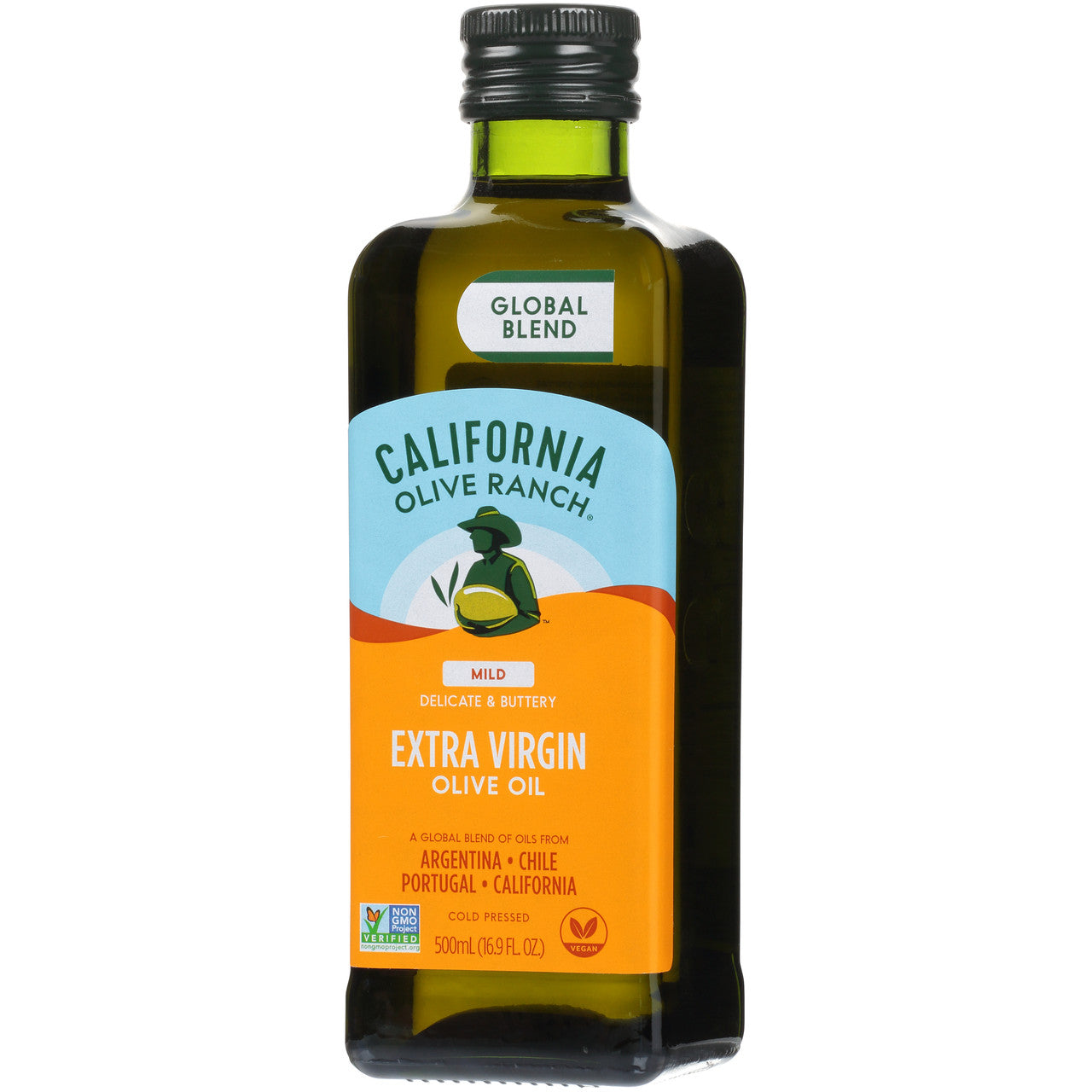 CA OLV MILD BUTTERY EVOO ( 6 X 16.9 OZ   )
