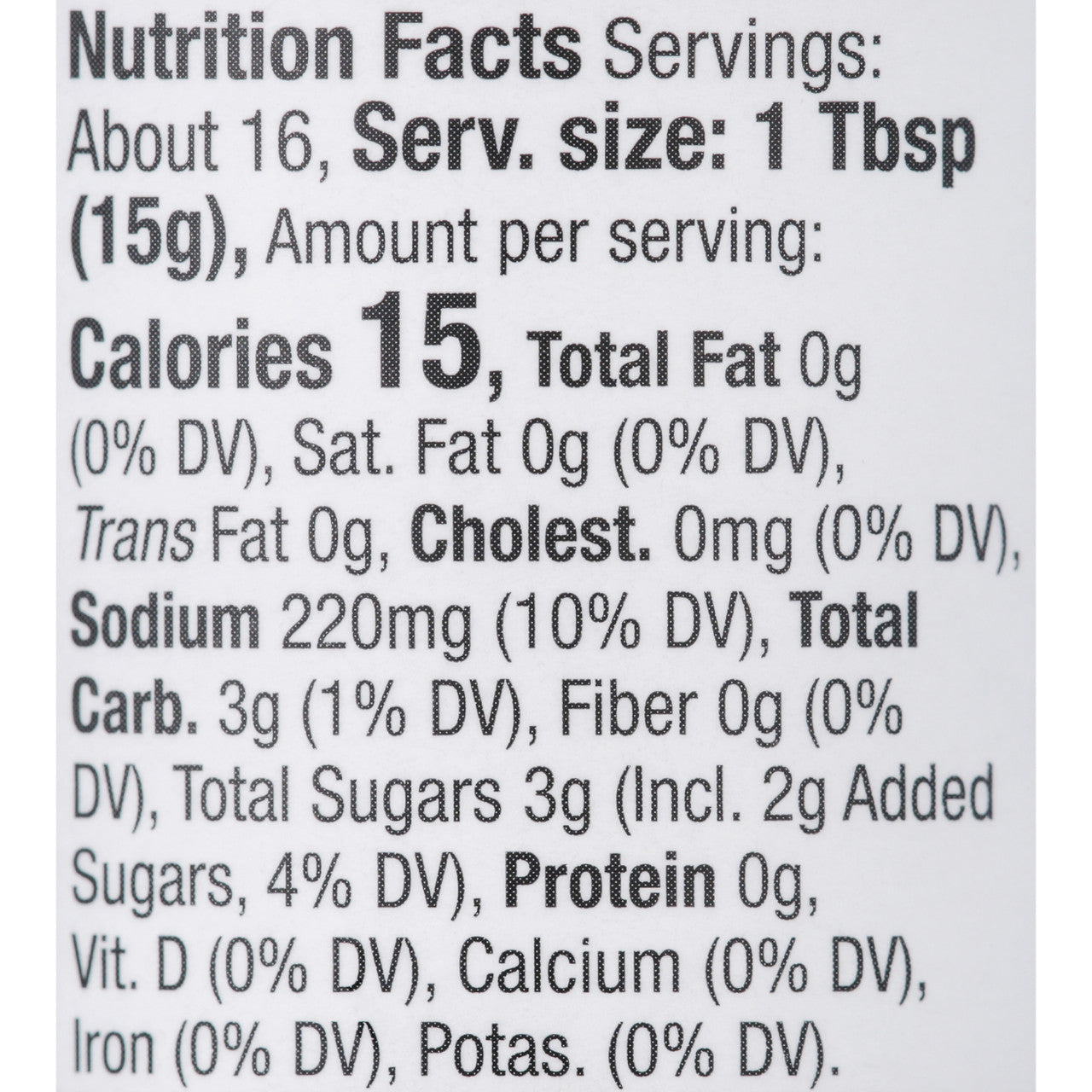 P.K TERIYAKI SCE NO SOY ( 6 X 8.5 OZ   )