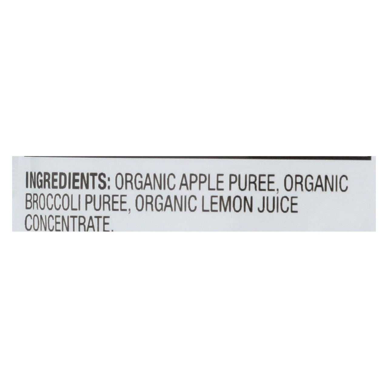 Plum Organics  Plum Broccoli/Apple (6X4 OZ)