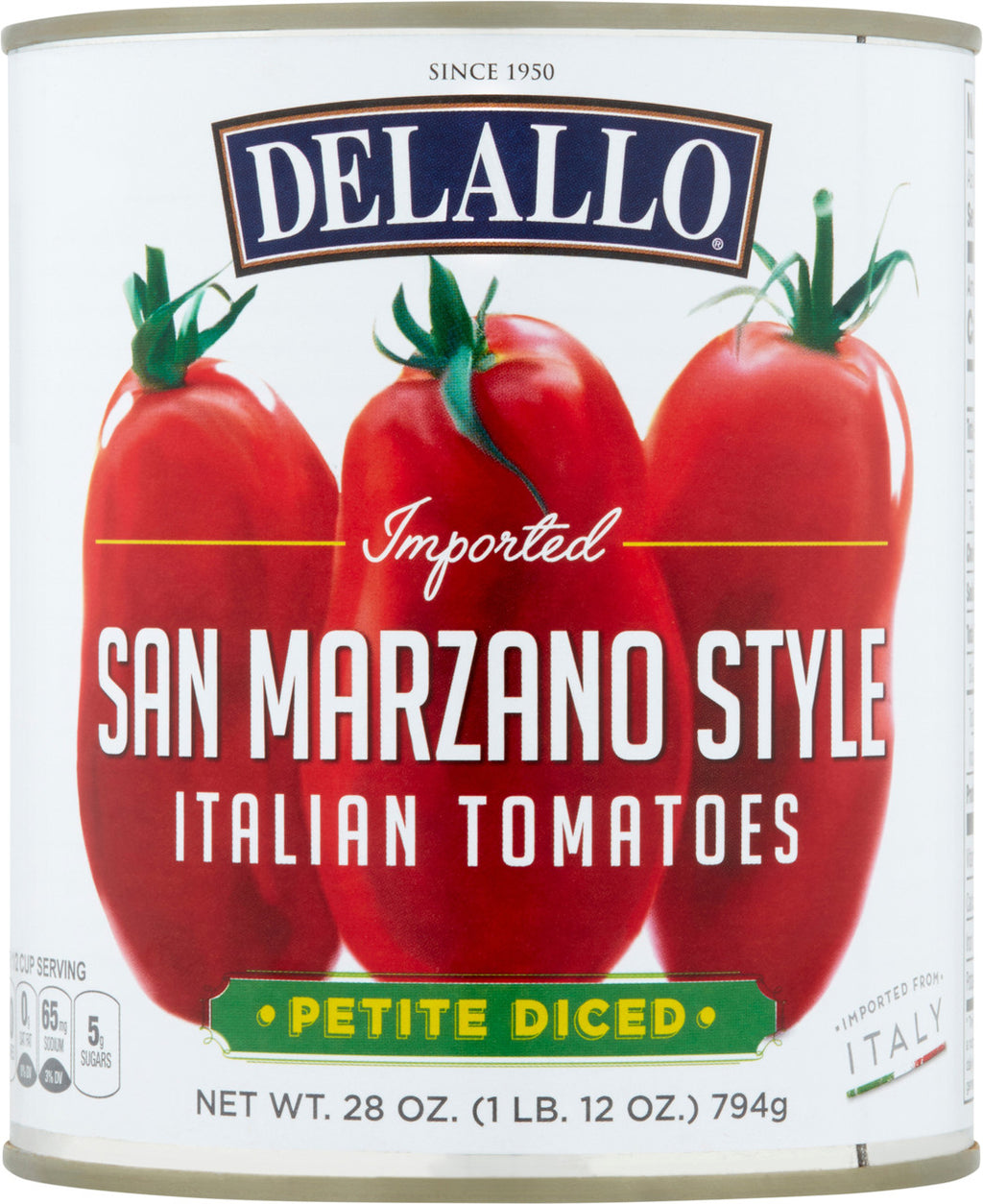 DELALLO SAN MAR DICED TM ( 12 X 28 OZ   )