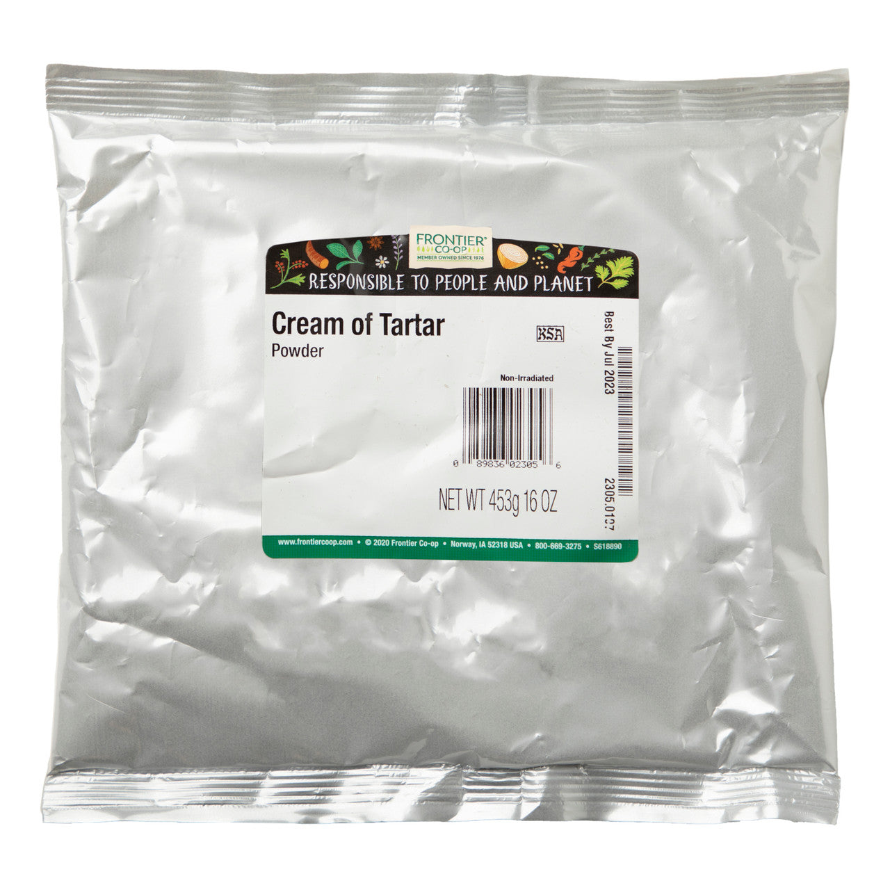 Frontier Creme Of Trtar Pwd (1x1LB )