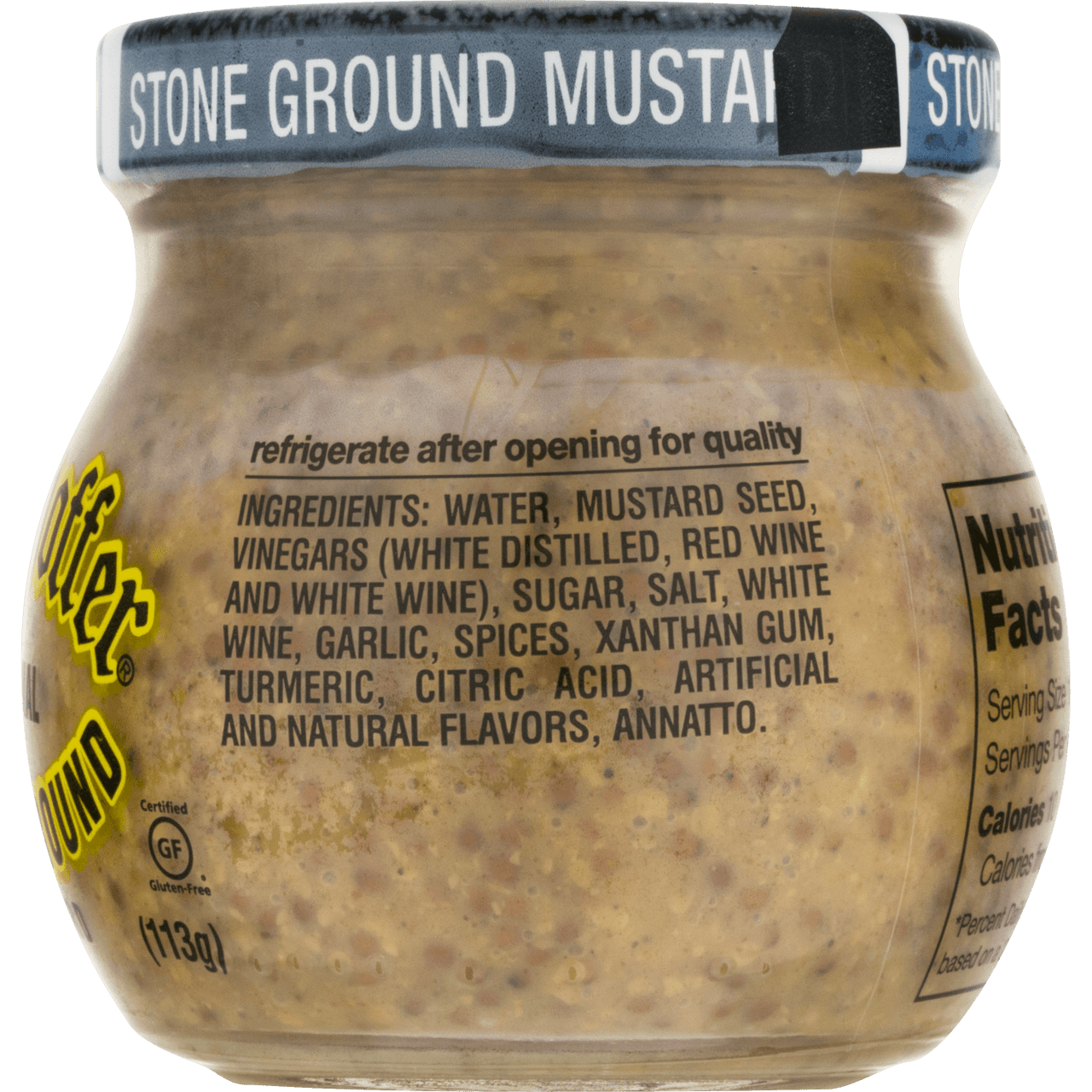 Inglehoffer Stone Ground Mustard (12x4OZ )