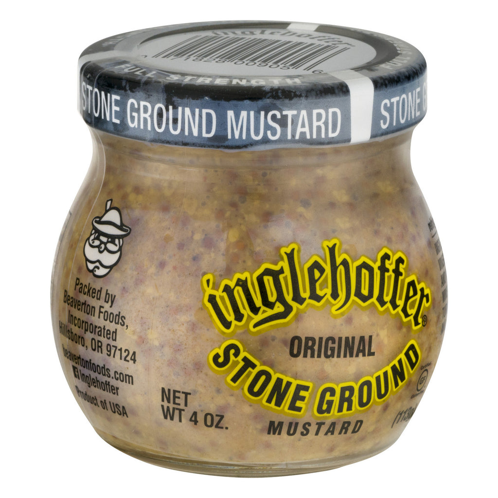 Inglehoffer Stone Ground Mustard (12x4OZ )