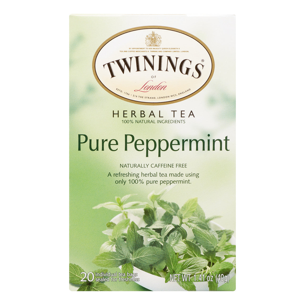 Twinings Pure Peppermint Tea (6x20 Bag)