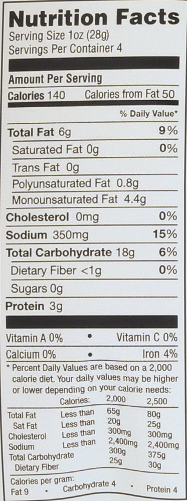 SIMPLY7 LENTIL CHP SSALT ( 12 X 4 OZ   )