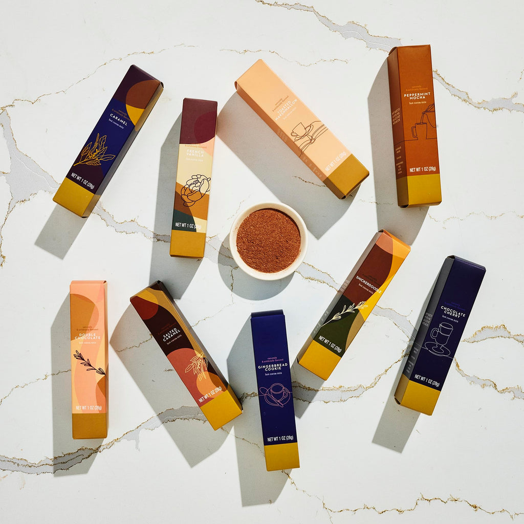 Thoughtfully – Hot Chocolate Collection – 9 Flavours – Set of 9