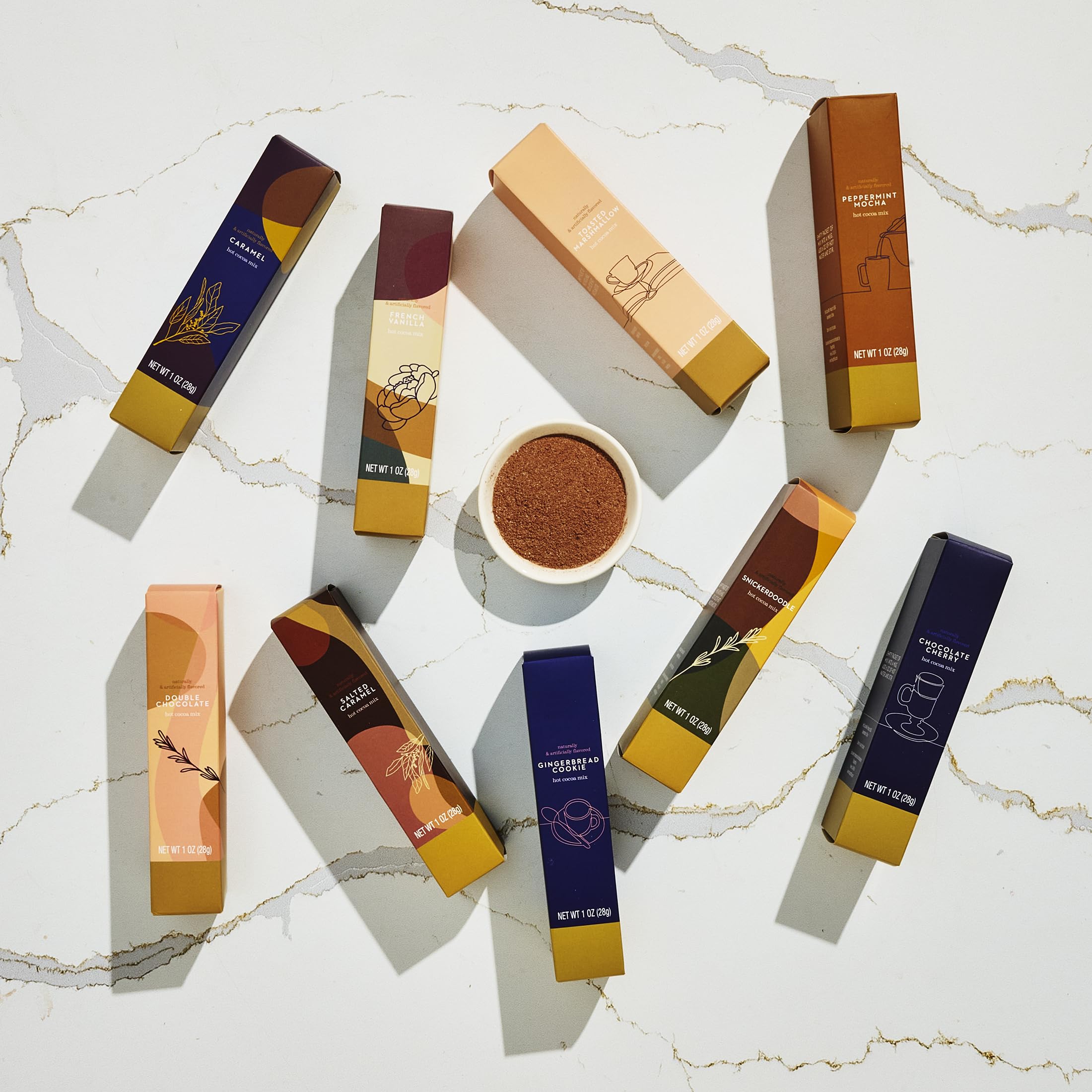 Thoughtfully – Hot Chocolate Collection – 9 Flavours – Set of 9