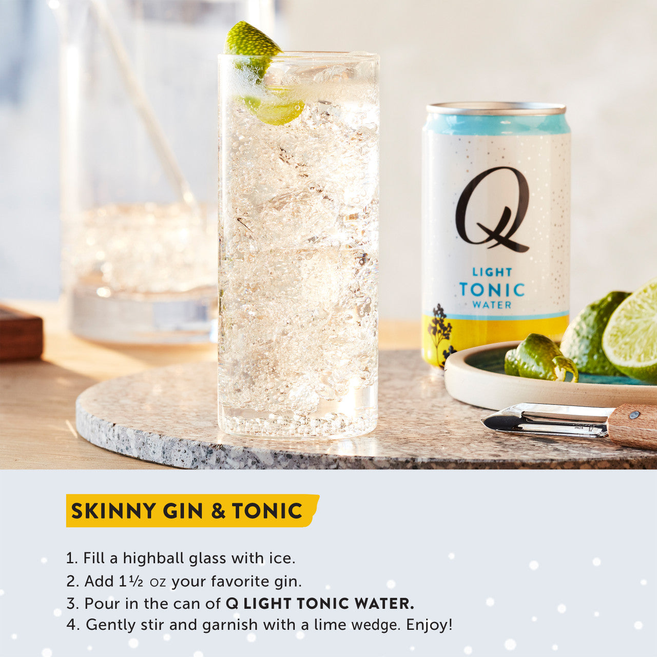 QDR Q LIGHT TONIC ( 6 X 7.5 OZ   )-2