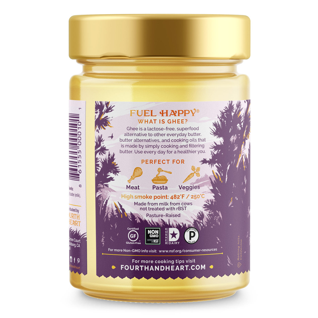 4th & Heart Ghee Butter California Garlic (6x9 OZ)-2