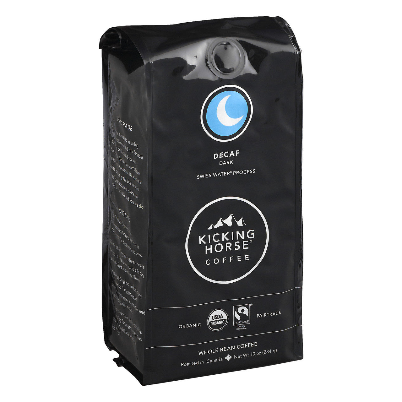 Kicking Horse Coffee Dark Decaf Swiss Water Process Whole Bean (6x10 OZ)