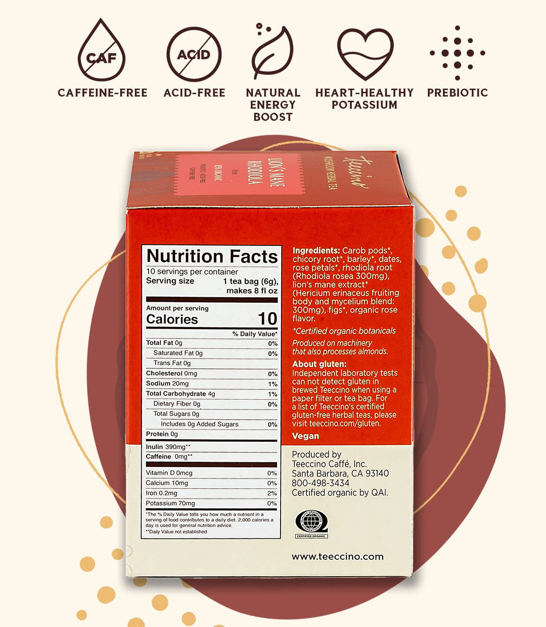 OG3 TEEC LION MN RHD TEA ( 6 X 10 BAG  )