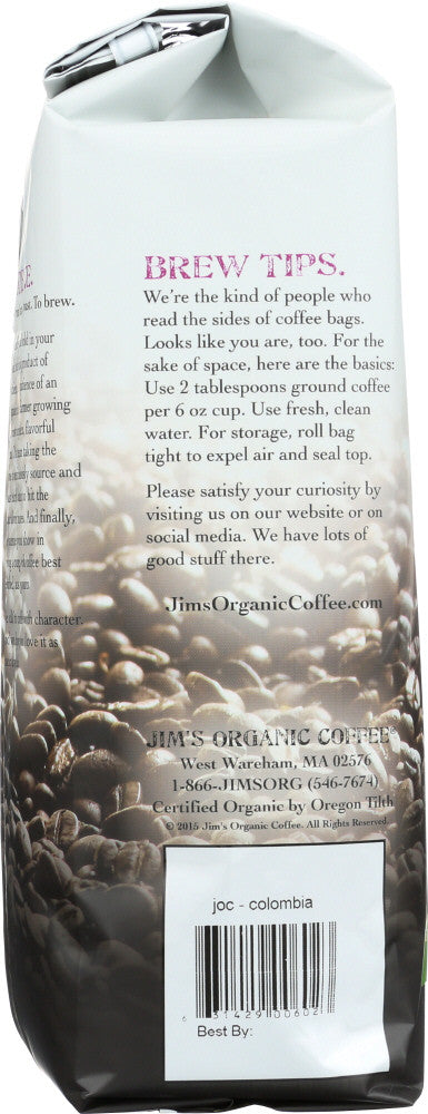 OG1 JIMS COLOMBIAN COFF ( 6 X 12 OZ   )