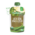 Happy Baby Clearly Crafted Green Beans, Spinach & Peas (16x4 OZ)-0